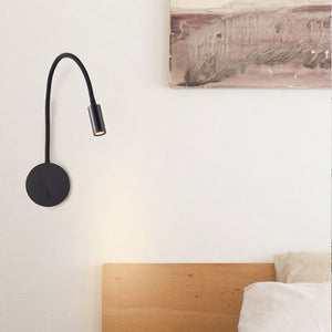 3W LED Wall Lamps Personality Reading Lamps Free Bend Soft Lights Protect Your Eyes  Easy To Mount On The Wall