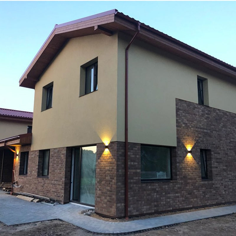 IP65 6W 10W 12W LED Outdoor wall lamp Waterproof Adjustable Indoor Garden Corridor Stairs LED Wall light Easy to install on wall