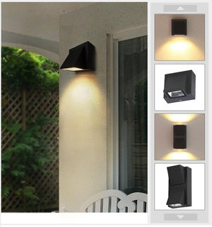 IP65 LED Outdoor Waterproof Wall Lamp 5W 10W Modern Simple Porch Garden Gate Patio Balcony Wall Light