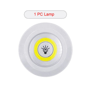 New 5W LED  Wardrobe Light Adjustable Remote Control Push Button Showcase Lamp For Stairs Kitchen Bathroom Wardrobe Night Light