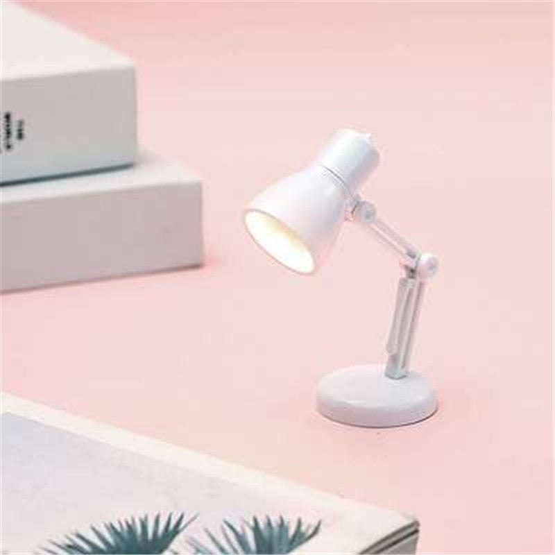 New Exotic Creative Small Book Lamp Bedroom Small Night Lamp Mini Book Clip Lamp Warm Light Eye Protection Table Lamp