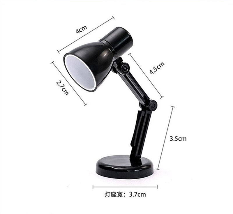 New Exotic Creative Small Book Lamp Bedroom Small Night Lamp Mini Book Clip Lamp Warm Light Eye Protection Table Lamp