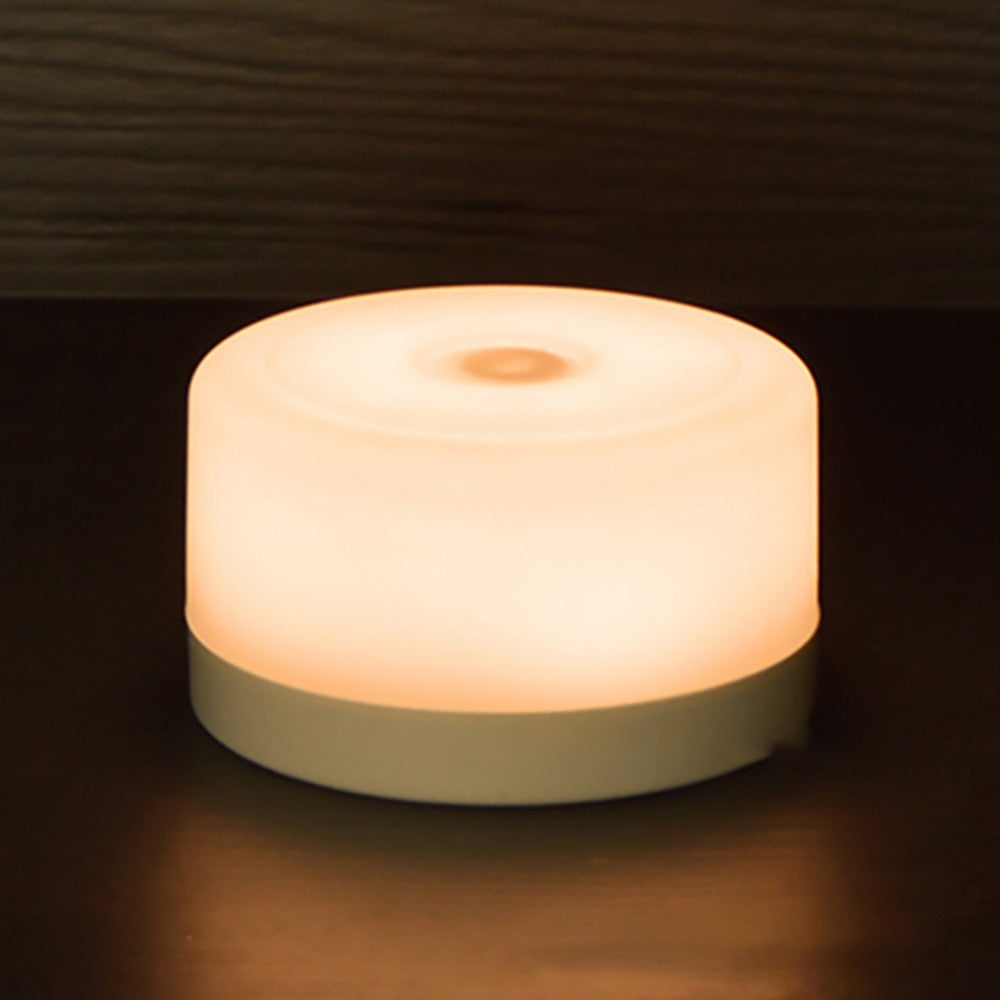 Night Light Induction Dimmer Lamp Smart Bedside Lamp RGB Color Innovative LED Touch Control  USB Change Rechargeable Night Lamp